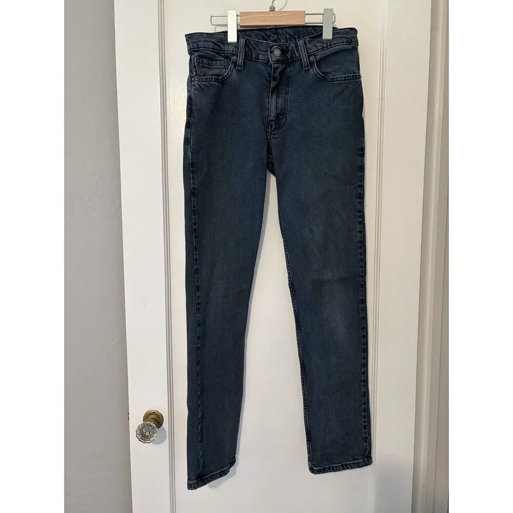Levi’s 511 Slim Fit Jeans Mens 30x32 Midnight Rinse Stretch Denim